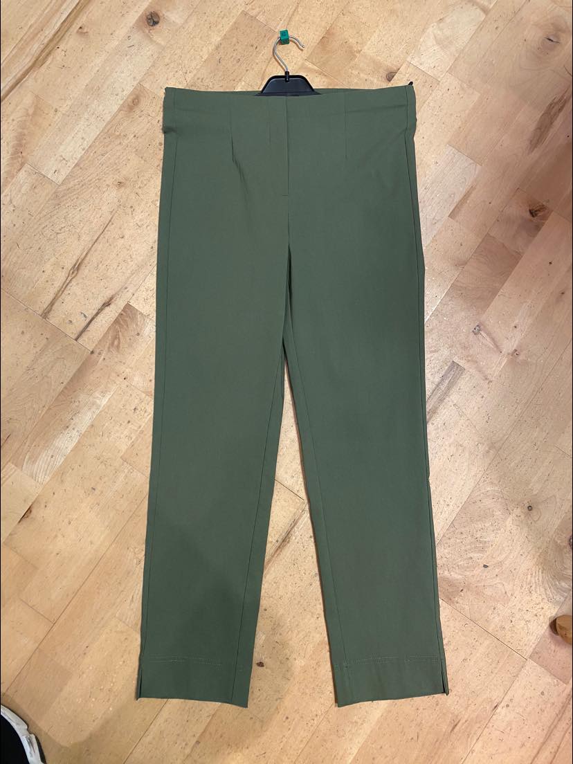 Pomodoro Stretch Bengaline Crop Trousers