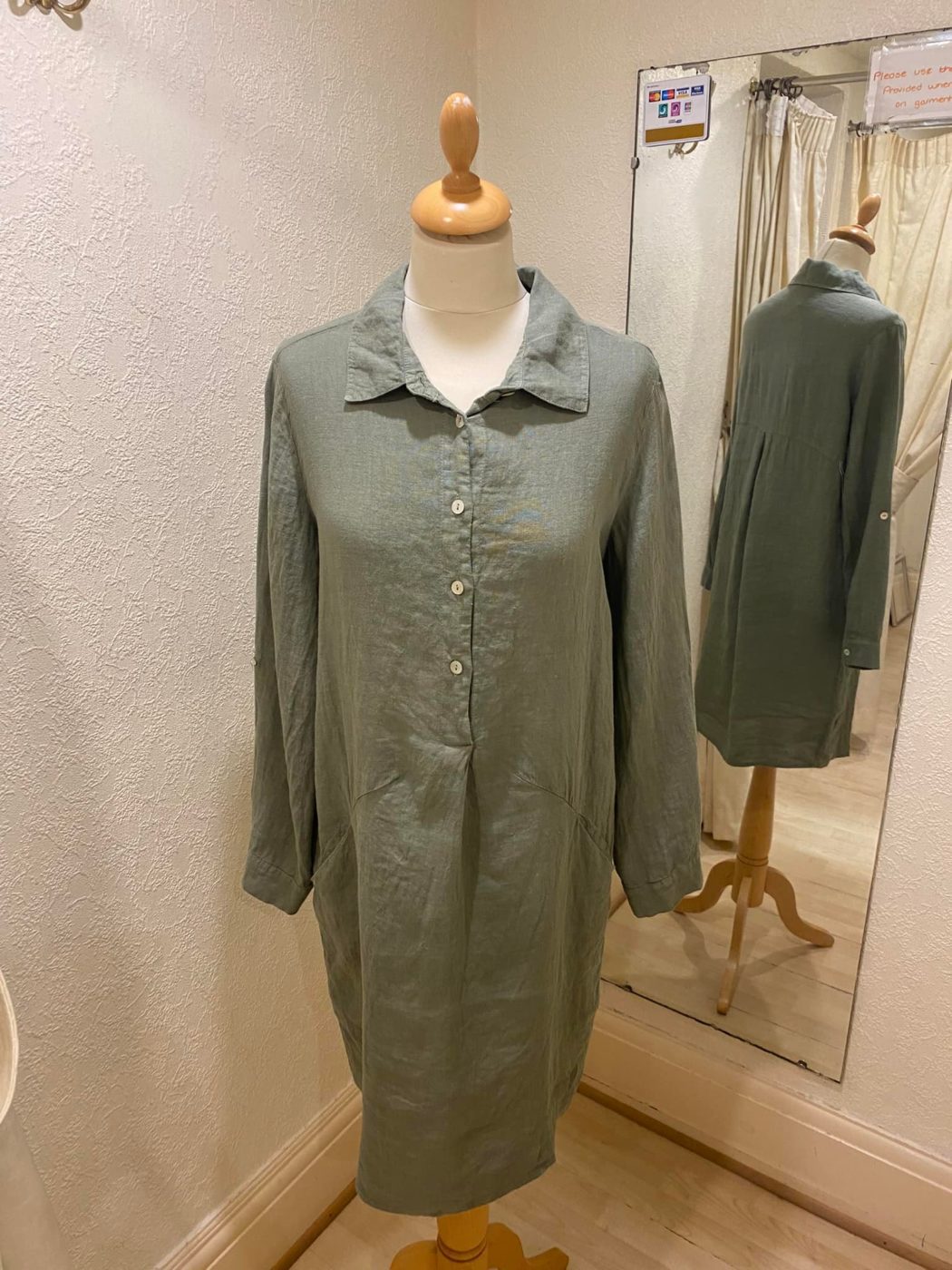 Muji clearance linen dress